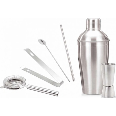 KINGHoff Barmanská sada, šejkr na koktejly 550 ml, 6 prvků, Kh-1392