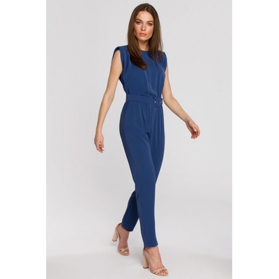 Stylove Woman's Jumpsuit S259 modrá šedá