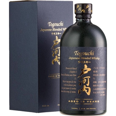 Togouchi 15y 43,8% 0,7 l (kartón)