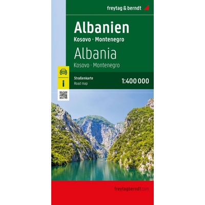 Albánie 1:400 000 / automapa - freytag&berndt