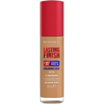 Rimmel London Lasting Finish 35H SPF20 дълготраен хидратиращ фон дьо тен 30 ml нюанс 350 Golden Honey