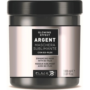 Black Professional Black Professional Argent Glowing Effect Mask 1000 ml