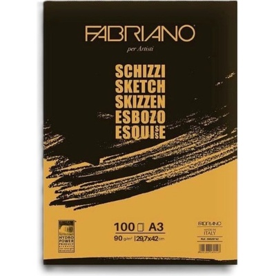 Fabriano Skicák Schizzi lepený A3