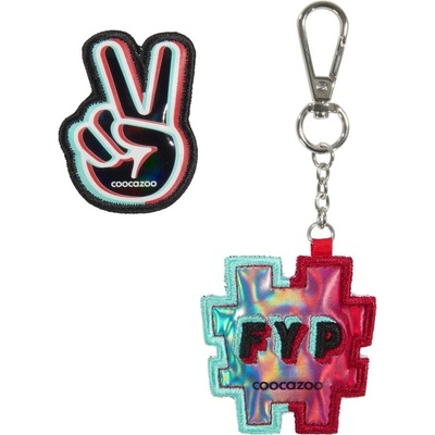 Přívěsek na klíče Coocazoo Lifestylová sada COLOUR UP Tik Tok