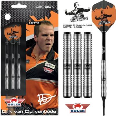 Bull's soft šípky Dirk van Duijvenbod 18g