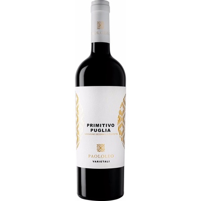 Paololeo Primitivo Salento I.G.P. 13% 0,75l (čistá fľaša)
