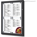 Jansen Display menu vitrína 4 x A4