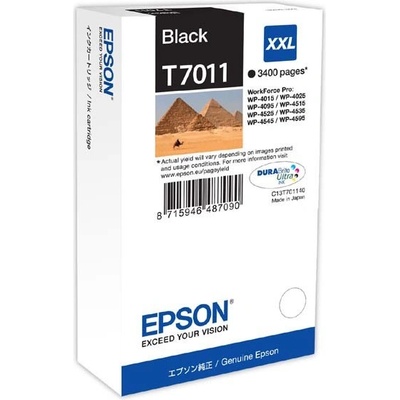 Epson T7011 C13T70114010 черен (black) оригинална касета (C13T70114010)