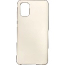 Pouzdro MobilEu Barevné silikónové Samsung Galaxy A51 biele