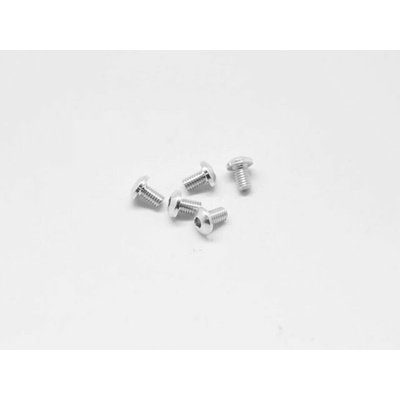 Arrowmax Alu Screw Allen Roundhead M3X5 Silver 7075 5 AM-14RH3005-S
