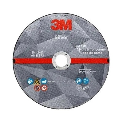 3M strieborný rezný kotúč T41 75 x 1,6 mm 51769