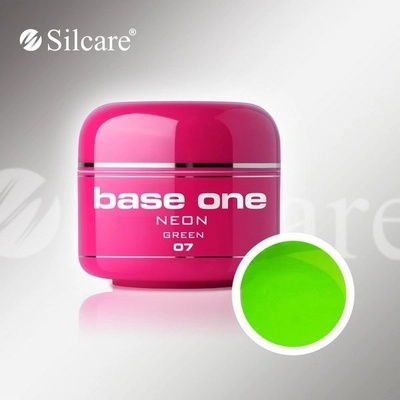 Silcare Base One neonový UV gel 07 gREEN 5 g