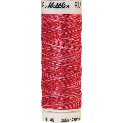 Nitě POLY SHEEN MULTI vyšívací 200m 200m art. 4820 polyester AMANN Mettler - více barev barva.: 9405 Strawberry Blitz