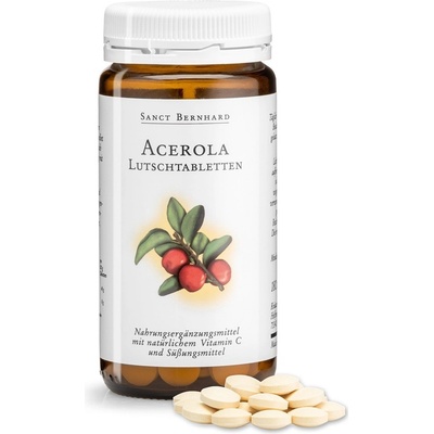 Sanct Bernhard Acerola přírodní Vitamín C 180 pastilek