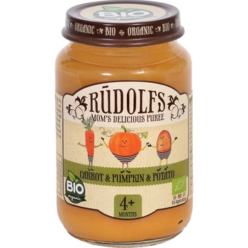 RUDOLFS Bio mrkev dýně a brambory + 190 g