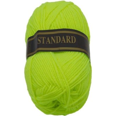 Bellatex Příze STANDARD 50g / 150 m fosforová žlutá