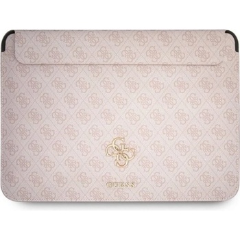 Guess GUCS13G4GFPI PU 4G Metal Logo Computer Sleeve 13" Pink