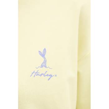 Hurley Суичър дамски памучен CREW NEREIDA ISLAND (WFTEU00024)