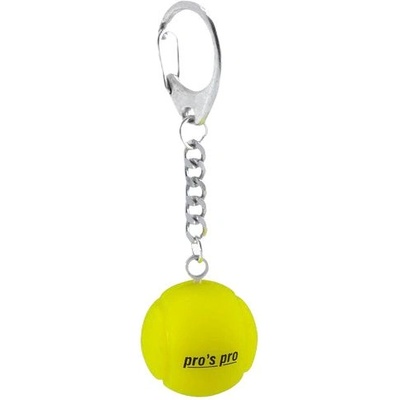 Pro's Pro Brelok Pro's Pro Tennis Silikon - yellow