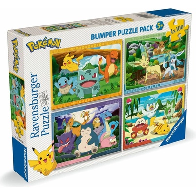 Ravensburger Pokémon 4x100 dielov