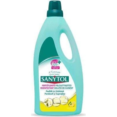 Sanytol Limetka 4 účinky univerzální dezinfekční čisticí prostředek na podlahy a plochy 1 l