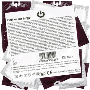 On) Bulk-Pack: Extra Large, 50 wide condoms