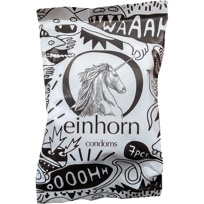 Einhorn Condoms: Rückkehr der Spermamonster, 7 condoms in the chips bag
