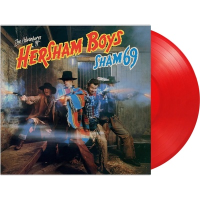 Sham 69 - Adventures Of Hersham Boys (Limited Coloured Red Vinyl) - Vinyl LP