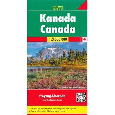 Kanada mapa 1:3mio F+B