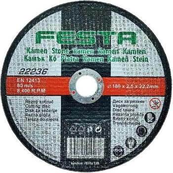 Festa Levior Kotouč řezný 180 x 2,5 x 22,2 mm 22236