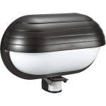 ELMARK St69 ФАСАДЕН ОСВЕТИТЕЛ С pir СЕНЗОР 180° 1xe27 ЧЕРЕН (99ds220/bl)