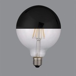 ACB Електрическа крушка E27 DecoGlobo 6W LED черна (ACB62504)