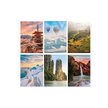 STREET Тетрадка с телчета Travel To А5 60л широки редове