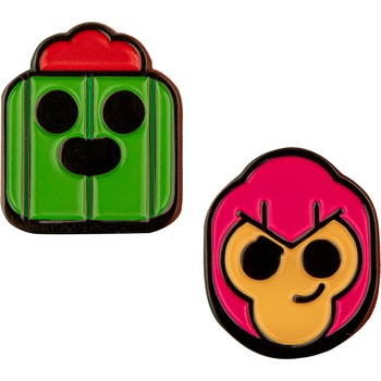 Cine Replicas Комплект значки CineReplicas Games: Brawl Stars - Colt & Spike (CR3230)