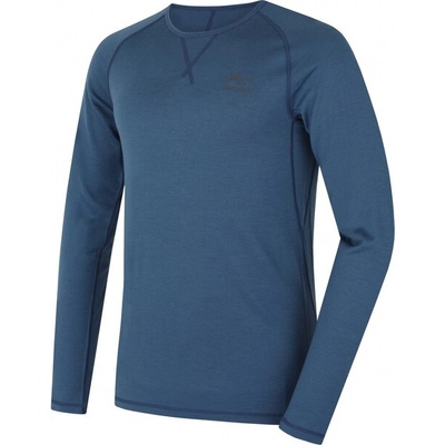 HUSKY Мъжка термо блуза с дълъг ръкав Merow M, синя (hsk-HT0-0806)