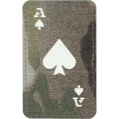 Nášivka M-Tac Ace Of Spades Glow - multicam