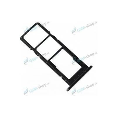 Sim a microSD držiak Samsung Galaxy A14 4G (A145) čierny Originál