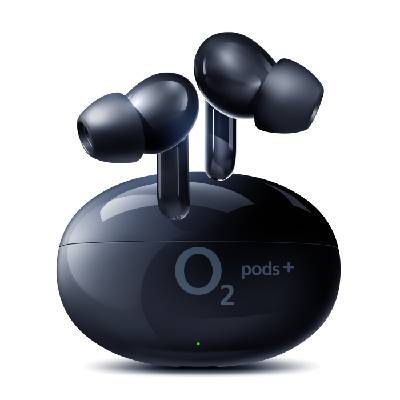 Bezdrátová sluchátka O2 pods+ Mark II. s ANC 197413 černá