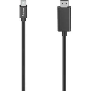 Delock Кабел HAMA 200711, от Mini DisplayPort(м) към HDMI(м), 1.5m, черен (HAMA-200711)