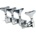 Dr. Parts BMH7105-R4 Хром Тунинг част за бас китара