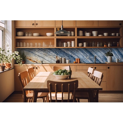 DIMEX ART Фототапет за кухня - изпечен мрамор 420 x 60 см