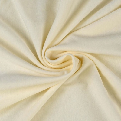 Kvalitex Jersey plachta smotanová 180x200
