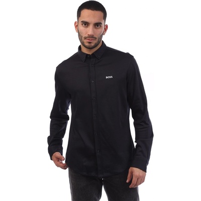 HUGO BOSS B Motion L Regular Fit Shirt - Dark Blue