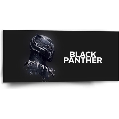Sablio Obraz BLACK PANTHER z profilu Čierny - 110x50 cm