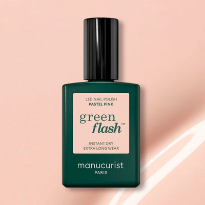 Manucurist Green Flash LED lak PASTEL PINK 15 ml