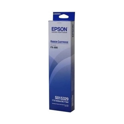 Epson originální páska do tiskárny, C13S015329, černá, Epson FX 890