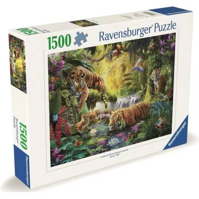 Ravensburger Tygři nad řekou 160051 1500 dílků