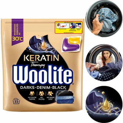 Woolite Darks Denim Black kapsle 33 PD