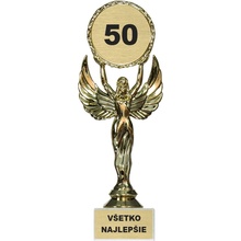 Soška Victoria s vlastným textom