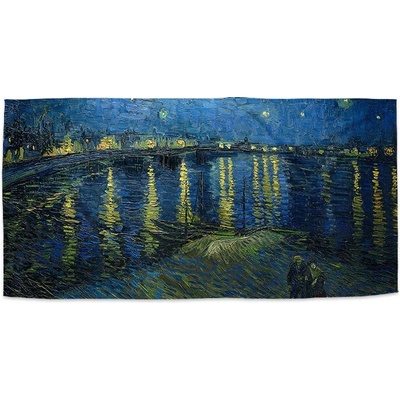 Sablio Uterák Hviezdna noc nad Rhônou Vincent van Gogh 30 x 50 cm